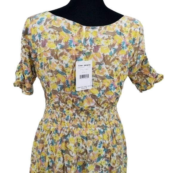 Free People Forget Me Not Floral Dress Women's. Size 2. New With Tags $128 - Picture 8 of 11